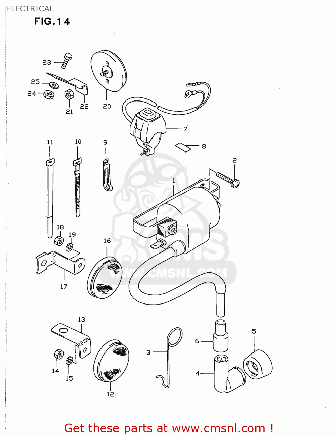 ELECTRICAL JR50 1997 (V) USA (E03)