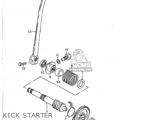 KICK STARTER - JR50 1997 (V) USA (E03)