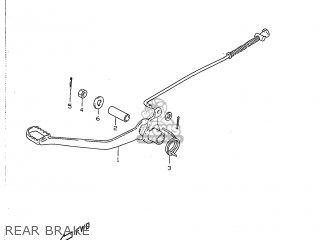 REAR BRAKE - JR50 1997 (V) USA (E03)