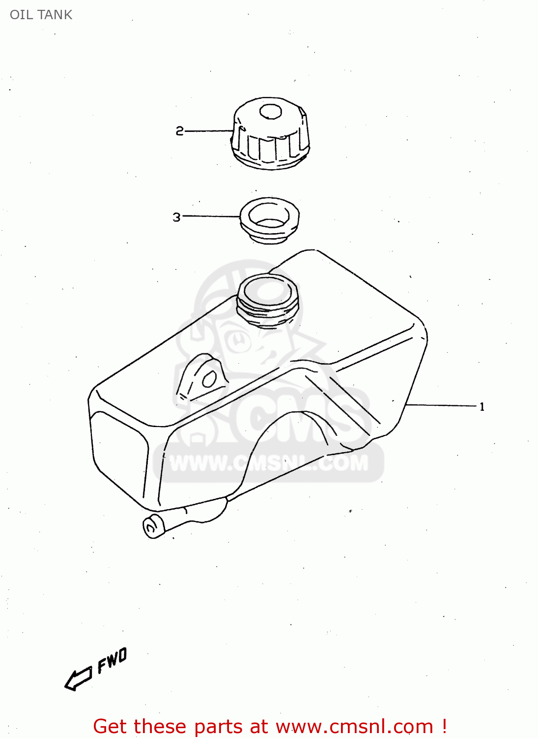 OIL TANK JR50 1998 (W) USA CANADA (E03 E28)