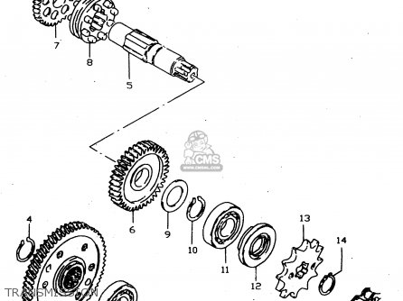 TRANSMISSION - JR50 1998 (W) USA CANADA (E03 E28)