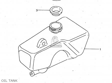 OIL TANK - JR50 1998 (W) USA CANADA (E03 E28)
