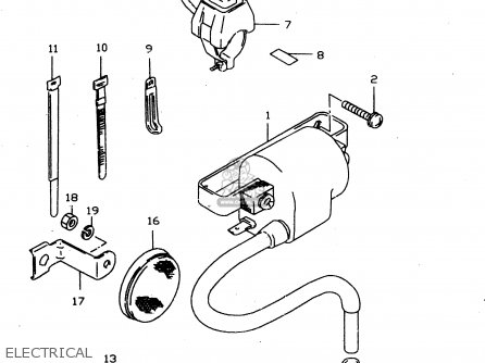 ELECTRICAL - JR50 1999 (X) USA CANADA (E03 E28)