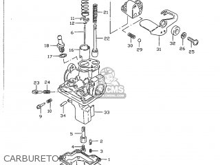 CARBURETOR - JR50 1999 (X) USA (E03)