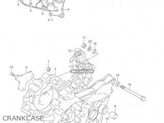 CRANKCASE - JR50 2001 (K1) USA (E03)