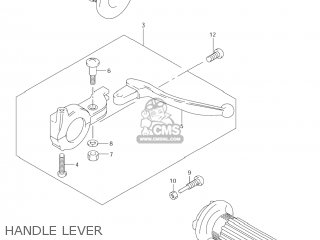 HANDLE LEVER - JR50 2001 (K1) USA (E03)