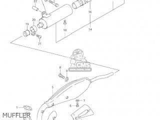MUFFLER - JR50 2001 (K1) USA (E03)