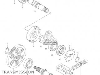 TRANSMISSION - JR50 2001 (K1) USA (E03)