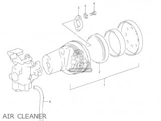 AIR CLEANER - JR50 2002 (K2) USA (E03)
