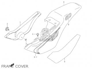 FRAME COVER - JR50 2004 (K4) USA (E03)