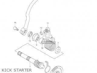KICK STARTER - JR50 2004 (K4) USA (E03)