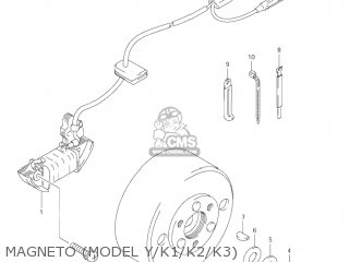 MAGNETO (MODEL Y/K1/K2/K3) - JR50 2004 (K4) USA (E03)