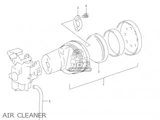 AIR CLEANER - JR50 2005 (K5) USA (E03)