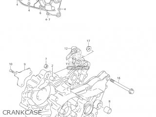 CRANKCASE - JR50 2005 (K5) USA (E03)