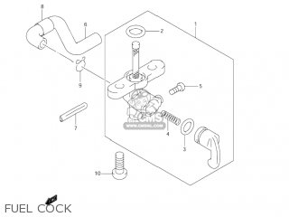FUEL COCK - JR50 2005 (K5) USA (E03)