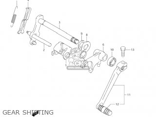 GEAR SHIFTING - JR50 2005 (K5) USA (E03)