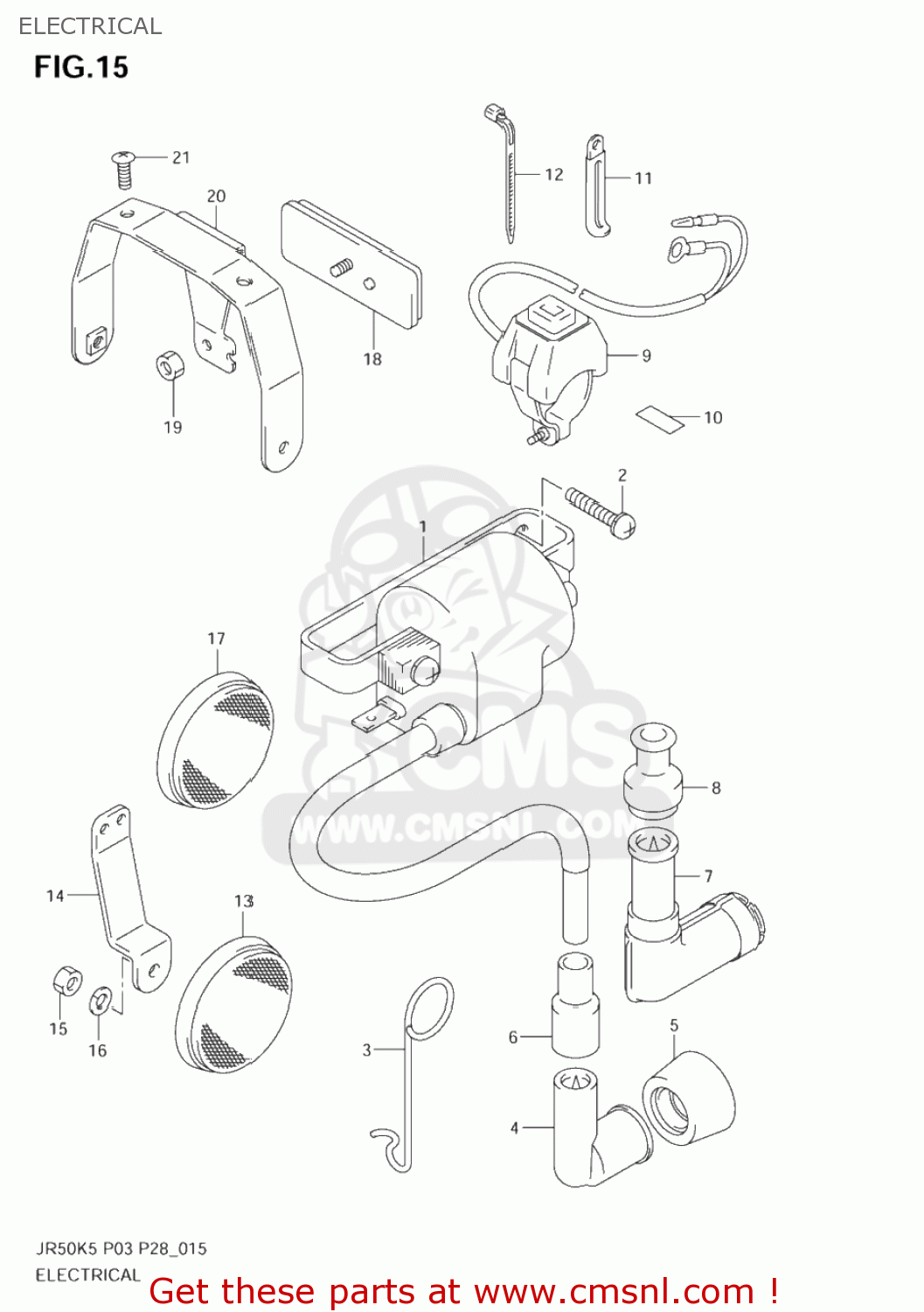 ELECTRICAL JR50 2006 (K6) USA (E03)