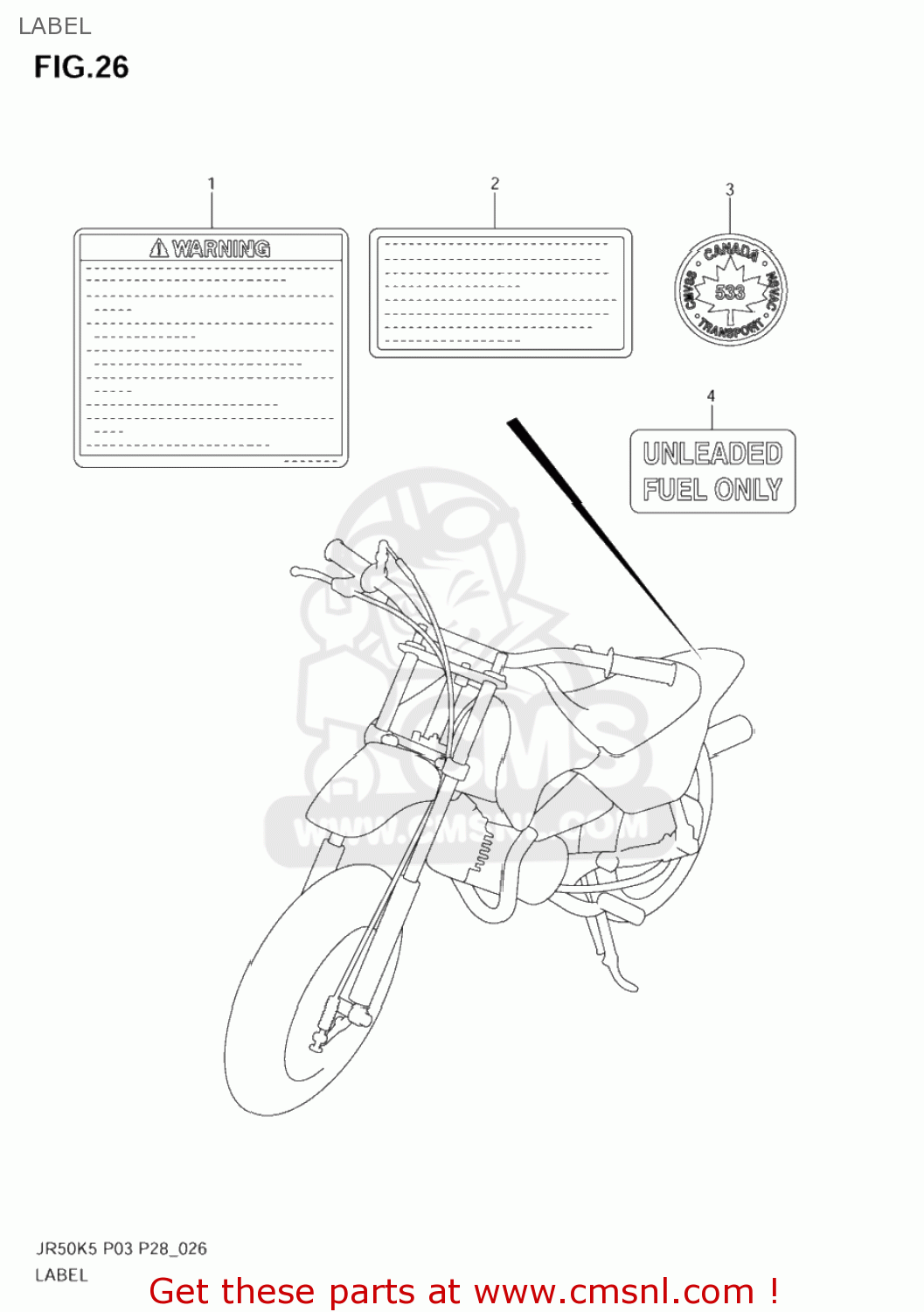 LABEL JR50 2006 (K6) USA (E03)