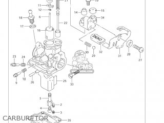 CARBURETOR - JR50 2006 (K6) USA (E03)