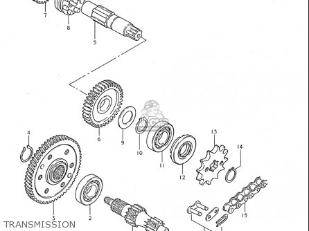 TRANSMISSION - JR50 85 86 87 88 89 90 91 (F) (G) (H) (J) (K) (L) (M) USA (E03)