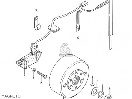 MAGNETO - JR50 85 86 87 88 89 90 91 (F) (G) (H) (J) (K) (L) (M) USA (E03)
