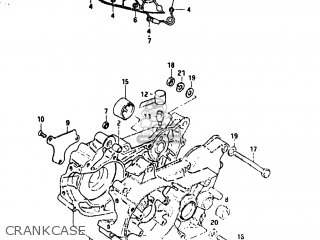 Suzuki JR50R 1983 (D) USA (E03) parts lists and schematics