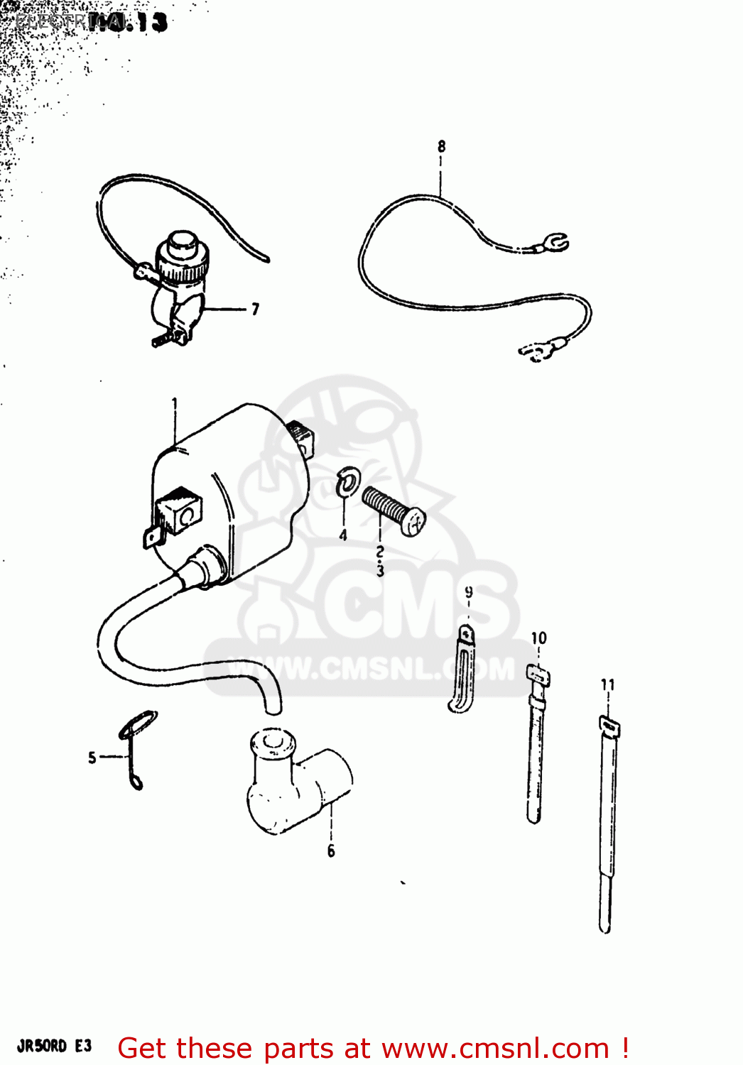 ELECTRICAL JR50R 1983 (D) USA (E03)