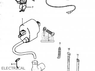 ELECTRICAL - JR50R 1983 (D) USA (E03)