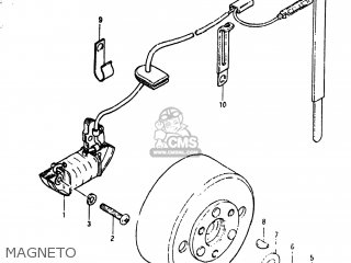 MAGNETO - JR50R 1983 (D) USA (E03)