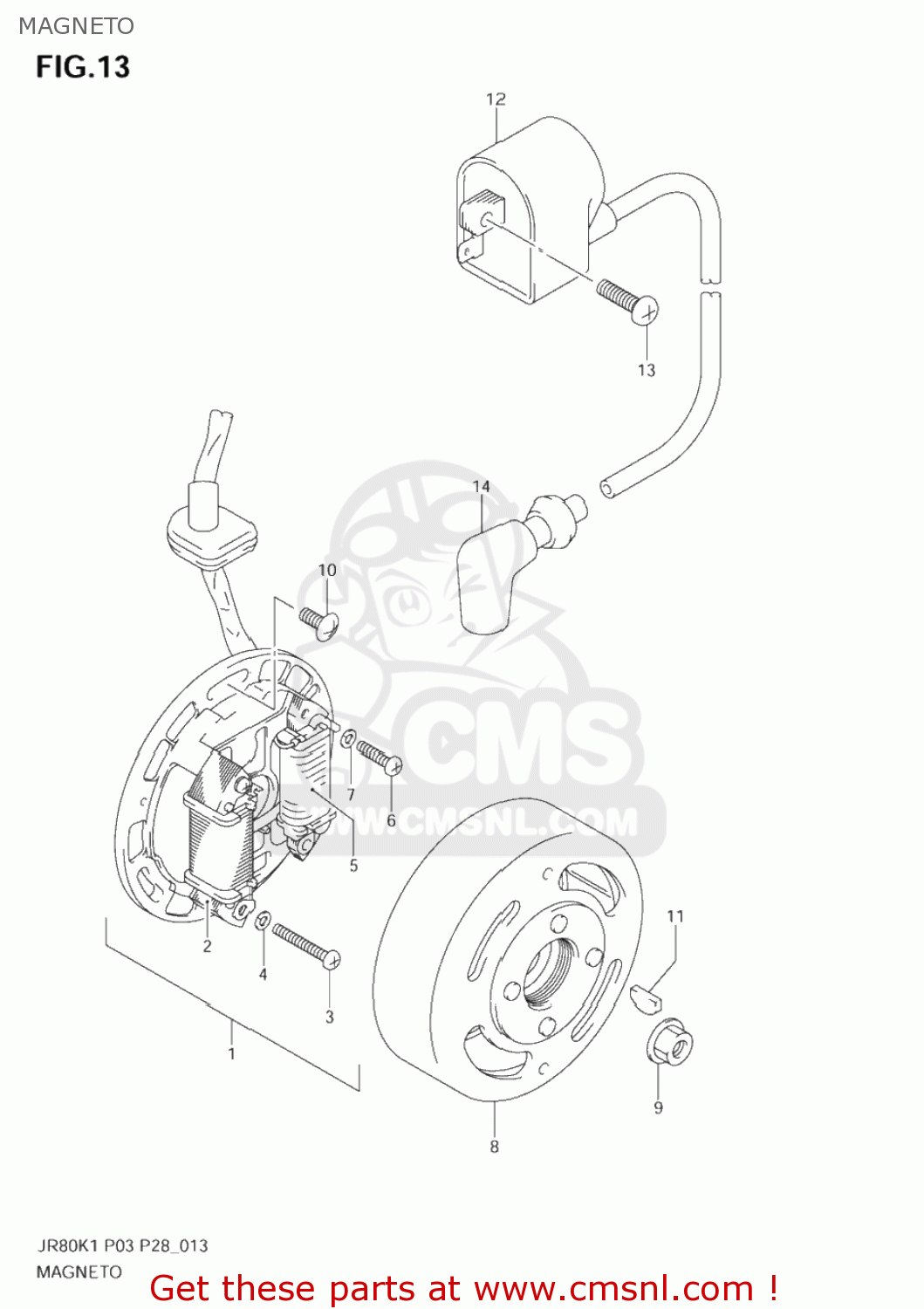 MAGNETO JR80 2001 (K1) USA (E03)