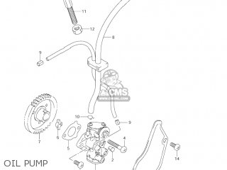 OIL PUMP - JR80 2001 (K1) USA (E03)