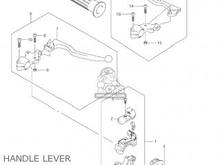 HANDLE LEVER - JR80 2003 (K3) USA (E03)