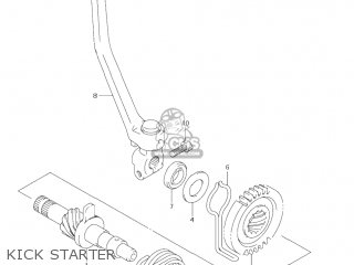 KICK STARTER - JR80 2003 (K3) USA (E03)