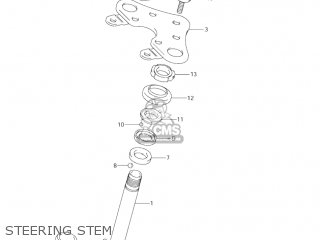 STEERING STEM - JR80 2003 (K3) USA (E03)