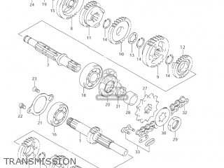 TRANSMISSION - JR80 2003 (K3) USA (E03)