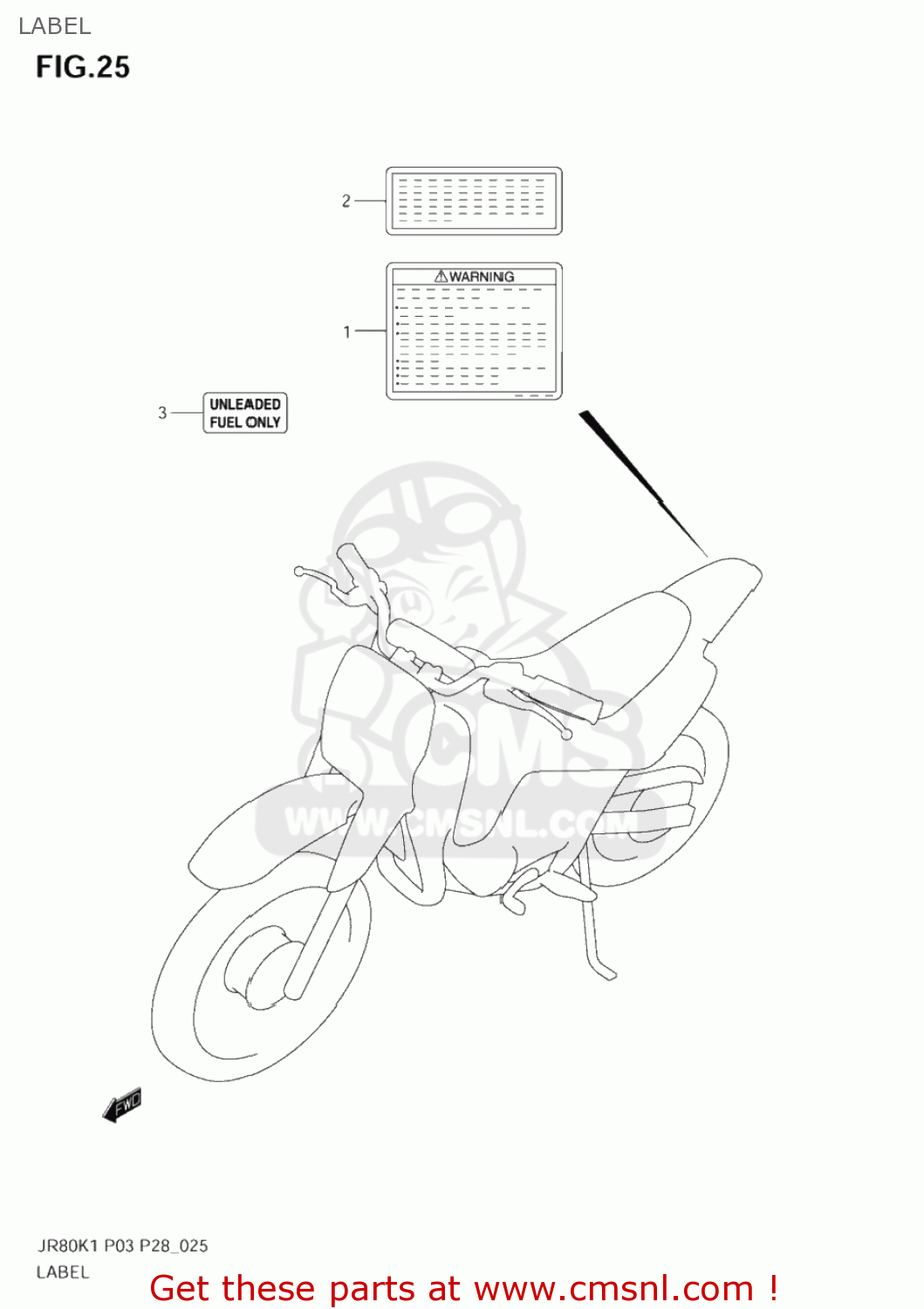 LABEL JR80 2004 (K4) USA (E03)