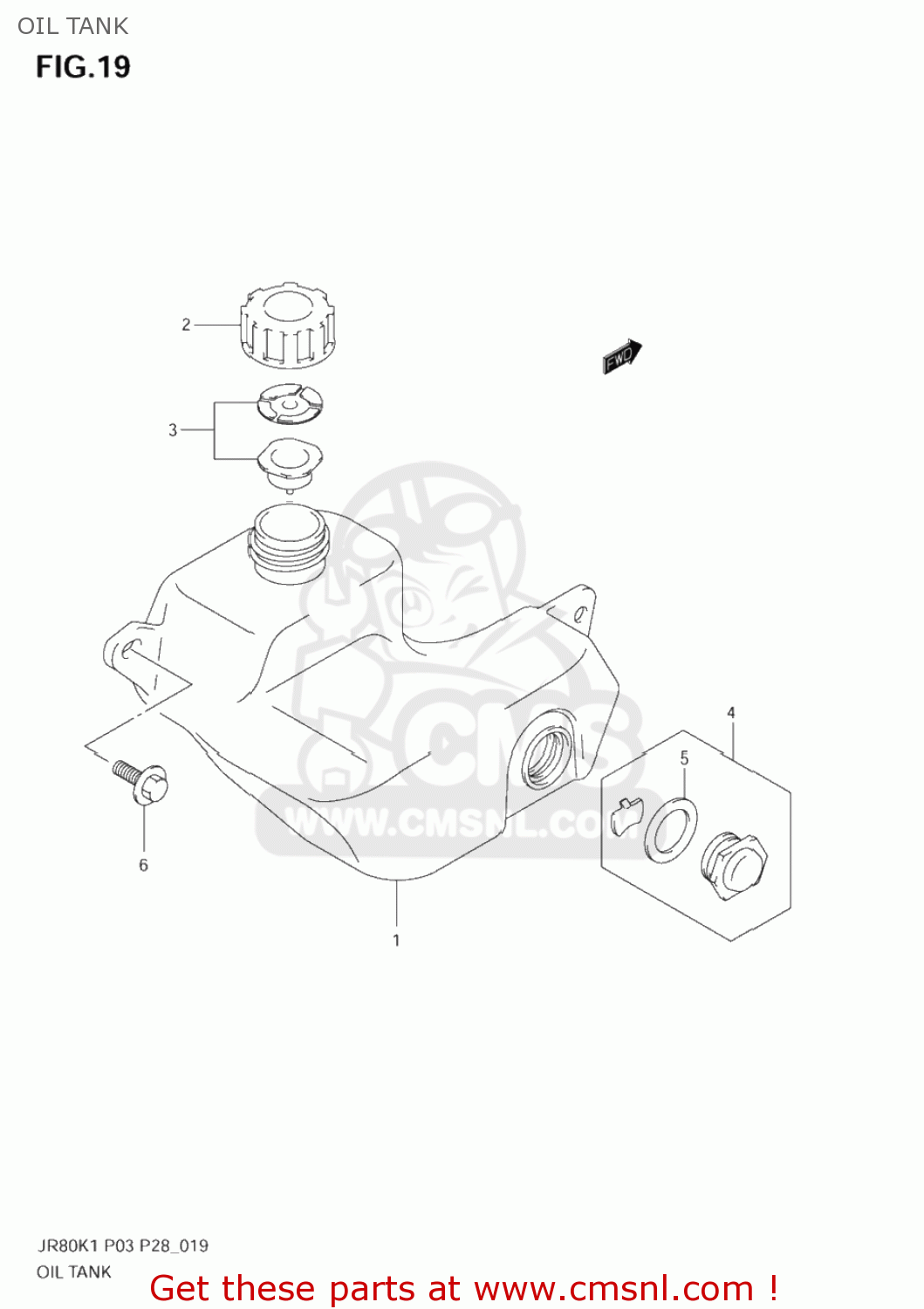 OIL TANK JR80 2004 (K4) USA (E03)