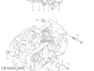 CRANKCASE - JR80 2004 (K4) USA (E03)