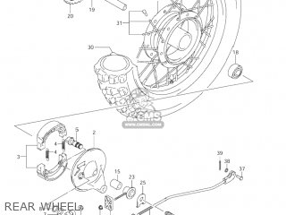 REAR WHEEL - JR80 2004 (K4) USA (E03)