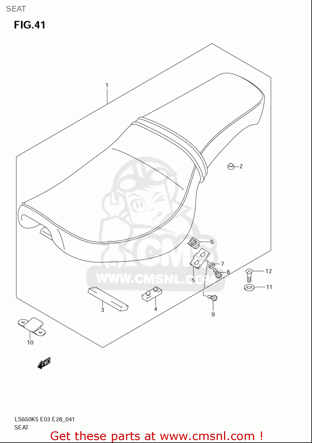 SEAT LS650 2005 (K5) USA (E03)