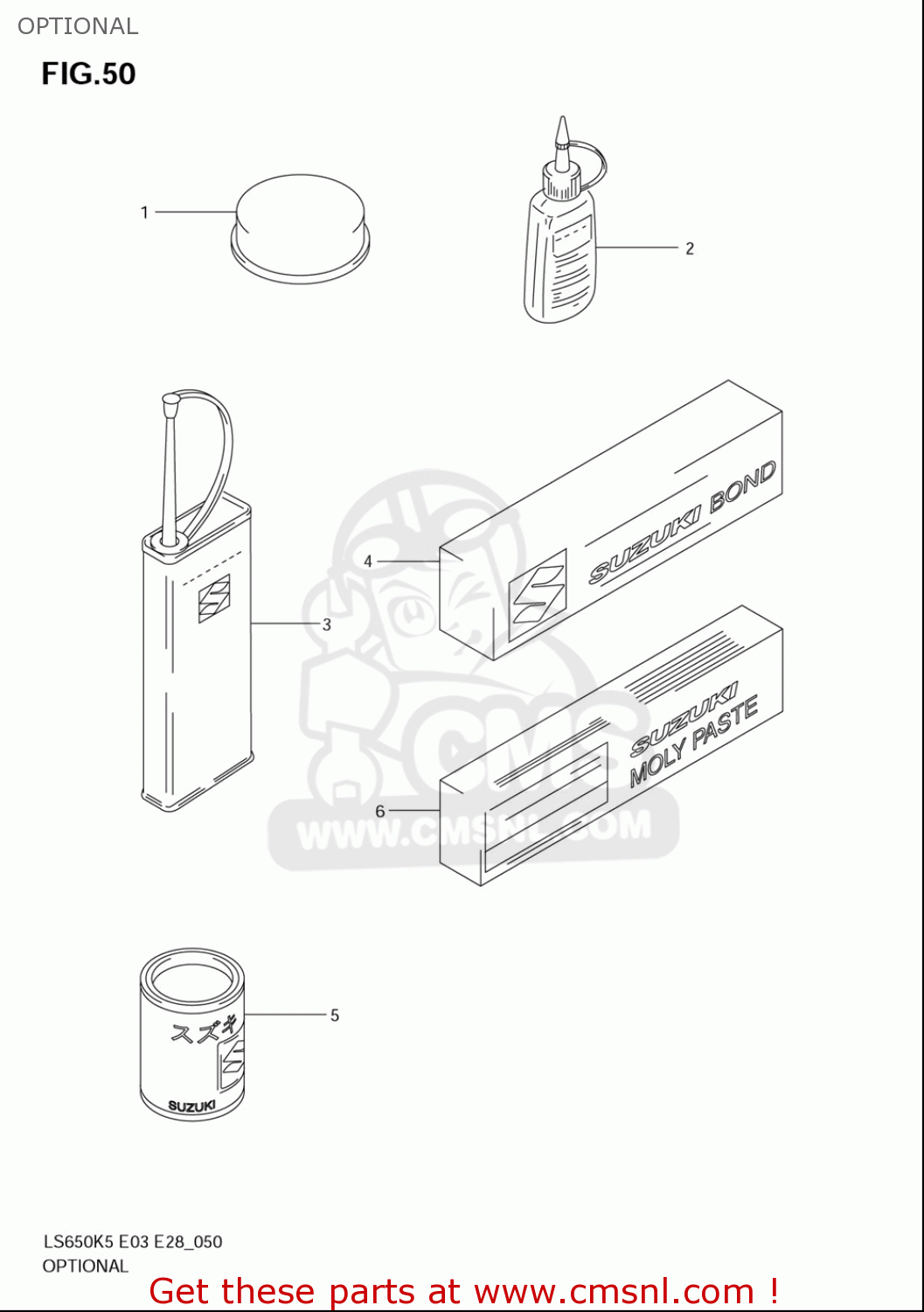 OPTIONAL LS650 2005 (K5) USA (E03)