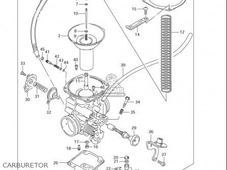 CARBURETOR - LS650 2005 (K5) USA (E03)