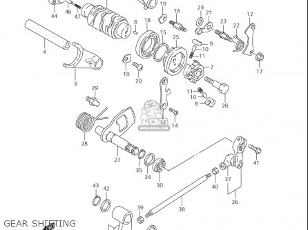 GEAR SHIFTING - LS650 2005 (K5) USA (E03)