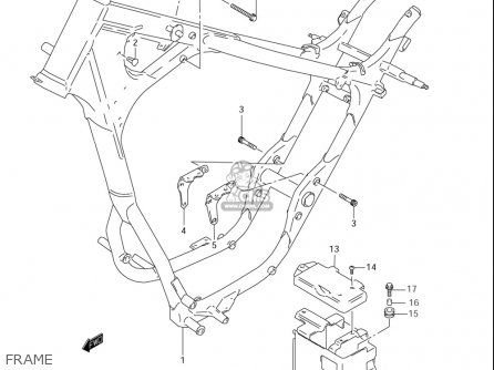 FRAME - LS650 2005 (K5) USA (E03)