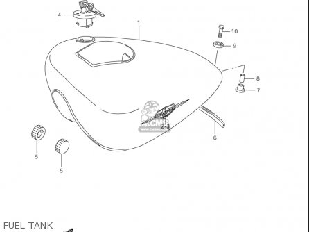 FUEL TANK - LS650 2005 (K5) USA (E03)