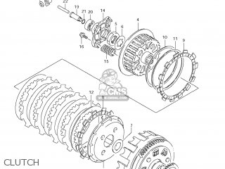 CLUTCH - LS650 BOULEVARD S40 2005 (K5) USA (E03)