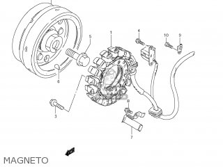 MAGNETO - LS650 BOULEVARD S40 2005 (K5) USA (E03)