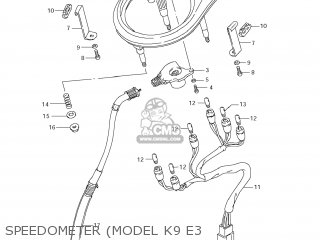 SPEEDOMETER (MODEL K9 E3 - LS650 BOULEVARD S40 2006 (K6) USA CALIFORNI CANADA (E03 E33 E28)