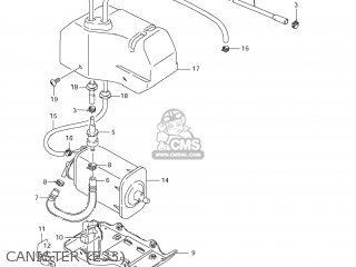 CANISTER (E33) - LS650 BOULEVARD S40 2007 (K7) USA CALIFORNI CANADA (E03 E33 E28)