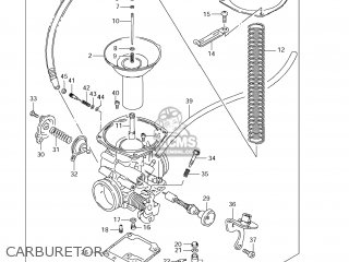 CARBURETOR - LS650 BOULEVARD S40 2009 (K9) USA CANADA (E03 E28)